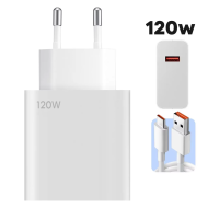 120 W-os gyorstöltő adapter USB-C kábellel