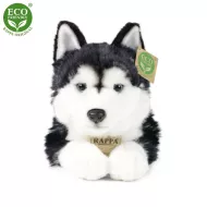 Plüss husky kutya - 36 cm - ECO-FRIENDLY - Rappa