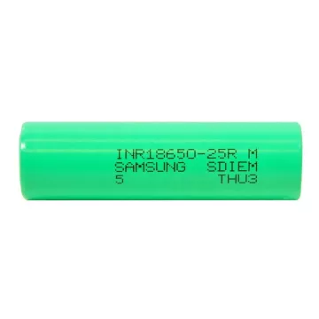 Felújított ipari újratölthető akkumulátor INR18650-25R (2000 mAh, 3,7V) - 1 db - Samsung