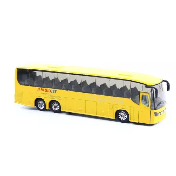 Rappa RegioJet busz - fém/műanyag - 18,5 cm