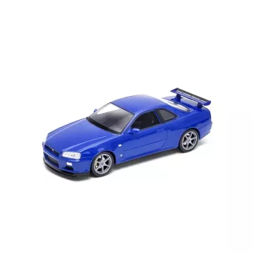 Fém modellautó Nissan Skyline GT-R (R34) - 1:34